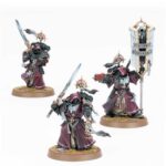 dark angels trusted inner circle companions warhammer 3d print table game wargame dimensione standard STL file