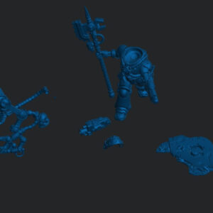 Primaris Techmarine proxies for warhammer  stl