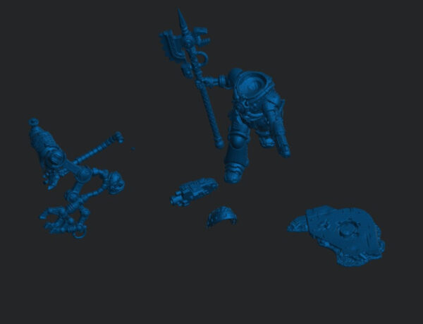 Primaris Techmarine proxies for warhammer  stl