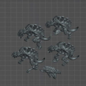 Tyranids Barbgaunts proxies 40k warhammer stl