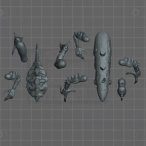 Tyranids Broodlord proxies 40k warhammer stl files