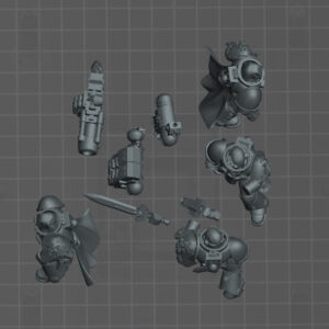 deathwatch Veterans proxies 40k warhammer